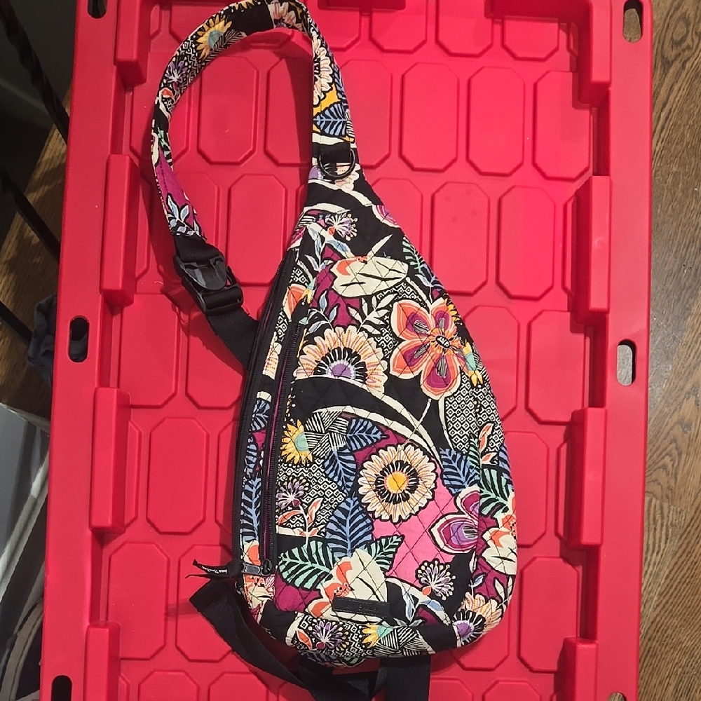 Vera Bradley Floral Sling Bag